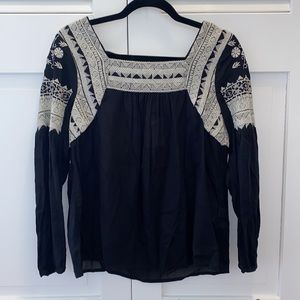 Lucky Brand Long Sleeve Blouse